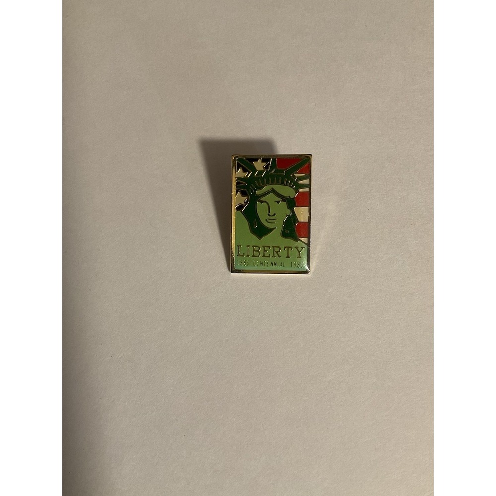 Statue Of Liberty Centennial Enamel Lapel Pin Weingeroff Enterprises 1886-1986